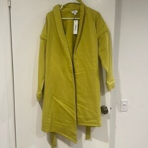 New with tags ladies green trench coat